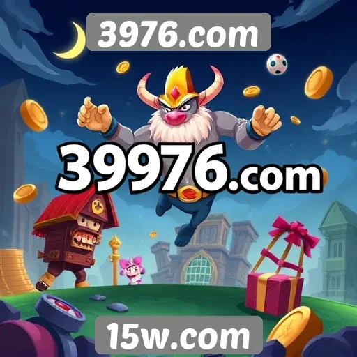 Principais características do site de jogos 3976.com